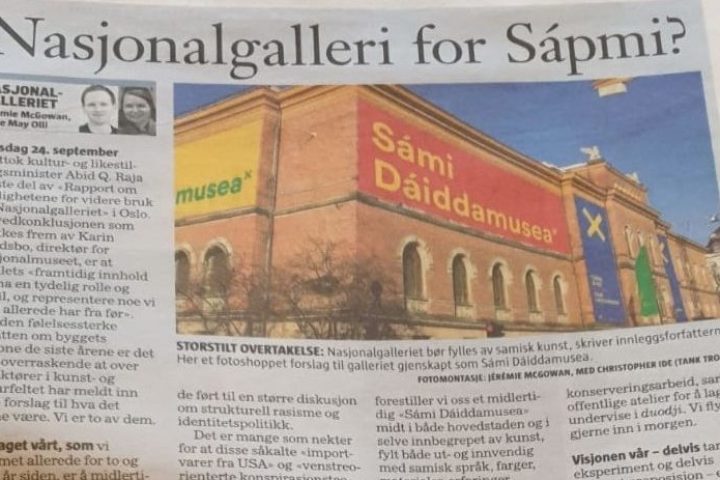 Nasjonalgalleri for Sápmi?