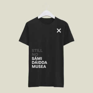 T-skjorte kampanje - STILL NO Sámi Dáiddamusea