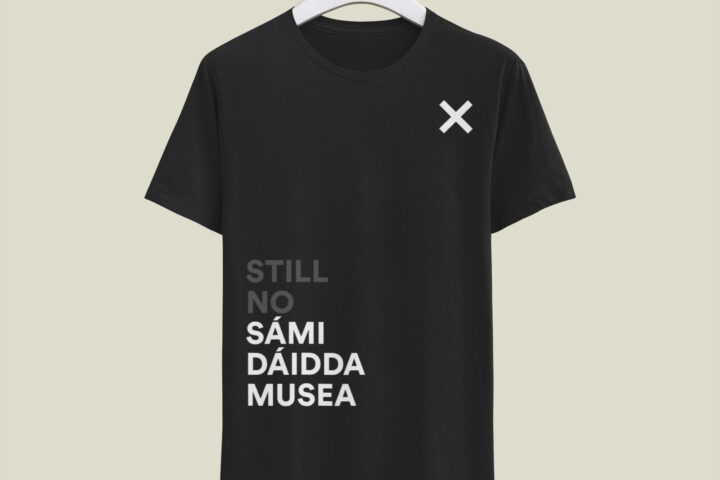5/0-year Anniversary Limited Edition T-shirts Still No Sámi Dáiddamusea1972/2017–2022