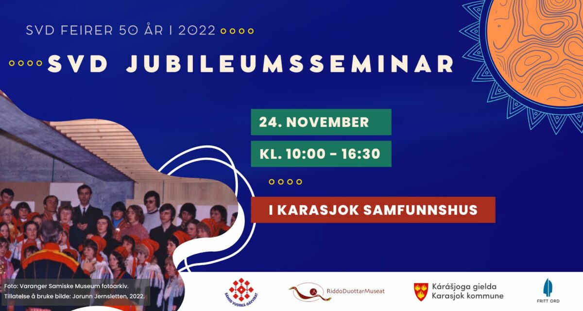 50 års Jubileumsseminar til De Samiske Samlinger vises nå på RDM Youtube